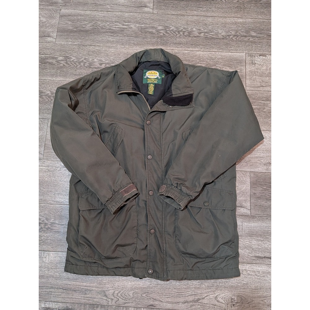 Cabela's VTG Dry-Plus Thinsulate Jacket Coat Lu No Hood
